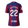 Virallinen Fanipaita + Shortsit FC Barcelona Raphinha 22 Kotipelipaita 2023-24 - Lasten